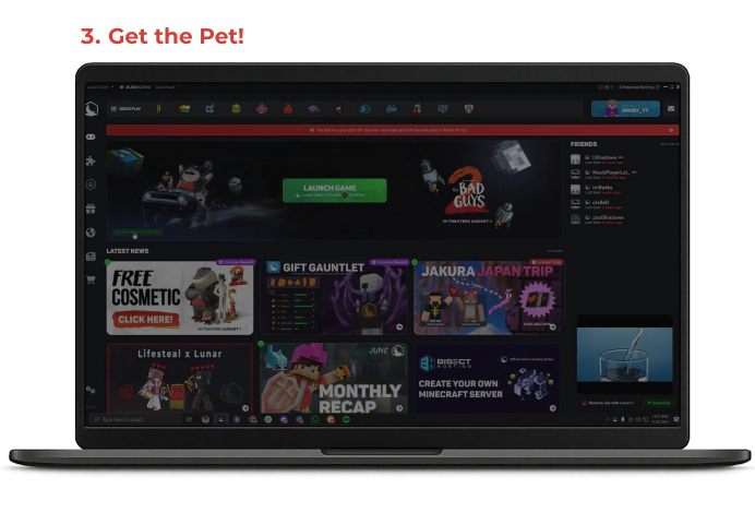 minecraft screen background